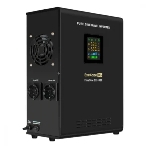 Источник бесперебойного питания ExeGate FineSine SX-1000.LCD.AVR.2SH EX295997RUS Линейно-интерактивные, 1000 ВА, 600 Вт