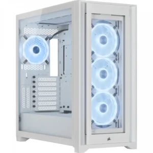 Корпус Corsair iCUE 5000X RGB QL Edition White CC-9011233-WW Игровые, Mid-Tower