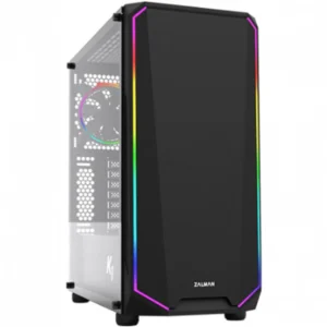 Корпус Zalman K1 Rev.B black Игровые, Mid-Tower