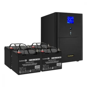 Источник бесперебойного питания ExeGate EX295991RUS + батарея 33Aч EX282974RUS 4шт EX296883RUS Линейно-интерактивные, Напольный (Tower), 5000 ВА, 4000 Вт