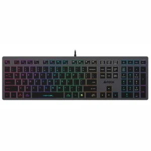 Клавиатура A4Tech Fstyler FX60 FX60 GREY / NEON Проводная, USB