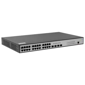 Коммутатор SNR Управляемый гигабитный POE SNR-S2982G-24T-POE 1000 Base-TX (1000 мбит/с), 4 SFP порта