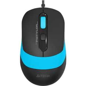 Мышь A4Tech FM10 FM10-BLUE Бюджетные, Проводная