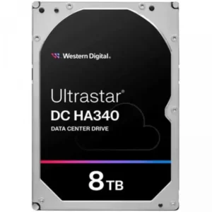 Серверный жесткий диск Western Digital SATA Server 8Tb Ultrastar DC HA340 WUS721208BLE604 3,5 LFF, 8 ТБ, SATA