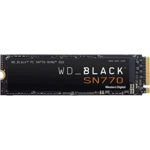 Жесткий диск Western Digital BLACK SN770 WDS100T3X0E SSD (твердотельные), 1 ТБ, M.2, PCIe
