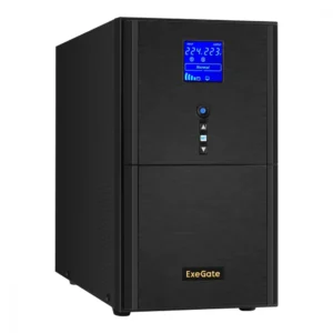 Источник бесперебойного питания ExeGate SineTower SZ-5000.LCD.AVR.2SH.1C13.T.RJ.USB EX295991RUS Линейно-интерактивные, Напольный (Tower), 5000 ВА, 4000 Вт