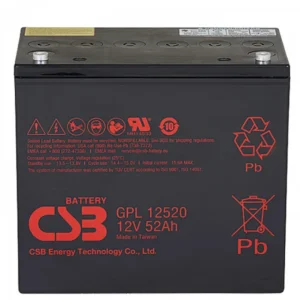 Сменные аккумуляторы АКБ для ИБП CSB GPL12520 GPL12520 CSB 12 В