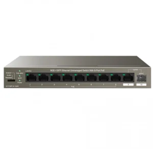 Коммутатор IP-COM G1110PF G1110PF-8-102W 1000 Base-T (1000 мбит/с), 24 SFP порта