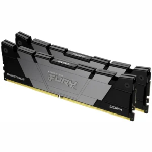 ОЗУ Kingston Fury Renegade Black KF436C18RB2K2/64 DIMM, DDR4, 64 Гб (2 х 32 Гб), 3600 МГц