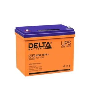 Сменные аккумуляторы АКБ для ИБП Delta Battery DTM 1275 L 12 В