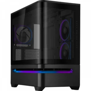 Корпус Asus Prime AP202 TG ARGB Black 90DC00P0-B19000 Игровые, Mini-Tower