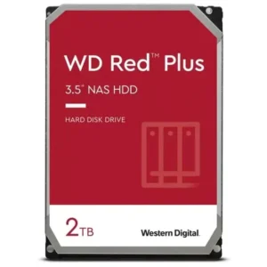 Жесткий диск Western Digital Red Plus WD20EFPX HDD (классические), 2 ТБ, 3.5 дюйма, SATA