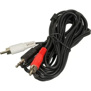 Кабель интерфейсный NingBo JAAC010-3 MINI JACK 3.5 (output) - RCA x2