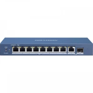 Коммутатор Hikvision DS-3E0510P-E/M 1000 Base-TX (1000 мбит/с), 1 SFP порт