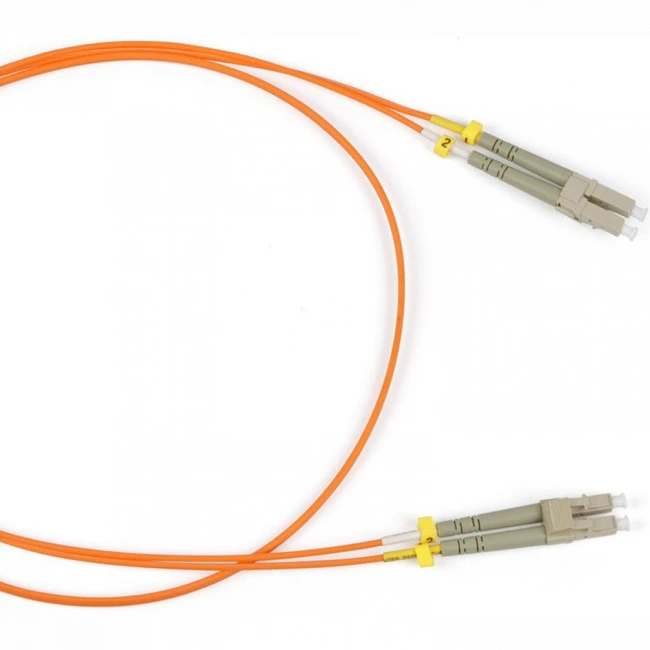 Оптический патч-корд Hyperline FC-D2-62-LC/PR-LC/PR-H-2M-LSZH-OR