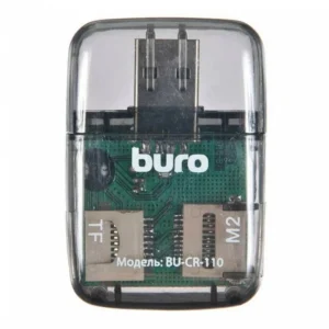 Аксессуар для ПК и Ноутбука Buro CR-110 BU-CR-110 Картридер