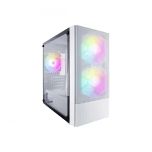 Корпус 1STPLAYER FIREBASE X4 White X4-M-WH-2F7-14-W-1F7-W Бюджетные, Mini-Tower
