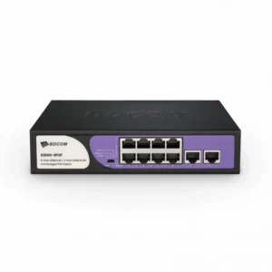 Коммутатор BDCOM S1000-8P2F 100 Base-T (100 мбит/с)