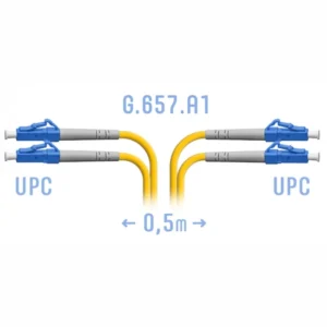 Оптический патч-корд SNR SNR-PC-LC/UPC-DPX-A-0.5m