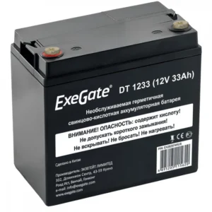 Сменные аккумуляторы АКБ для ИБП ExeGate DT 1233 EX282974RUS 12 В