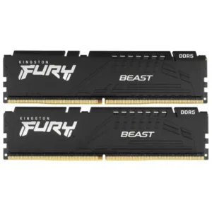 ОЗУ Kingston FURY Beast Black KF560C36BBEK2-16 DIMM, DDR5, 16 Гб (2 х 8 Гб), 6000 МГц