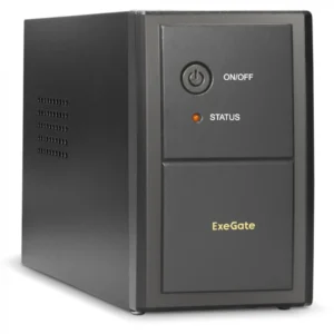 Источник бесперебойного питания ExeGate Power Back BNB-400.LED.AVR.4C13 EP285520RUS Линейно-интерактивные, Напольный (Tower), 400 ВА, 240 Вт