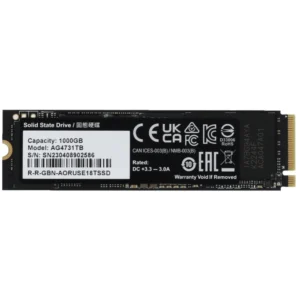 Жесткий диск Gigabyte AORUS 7300 AG4731TB N SSD (твердотельные), 1 ТБ, M.2, PCIe
