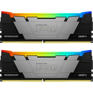 ОЗУ Kingston FURY Renegade RGB KF446C19RB2AK2/16 DIMM, DDR4, 16 Гб (2 х 8 Гб), 4600 МГц