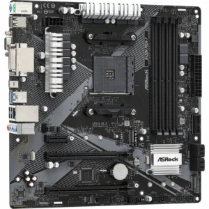 Материнская плата ASRock B450M PRO4-F R2.0 Micro-ATX, AMD AM4