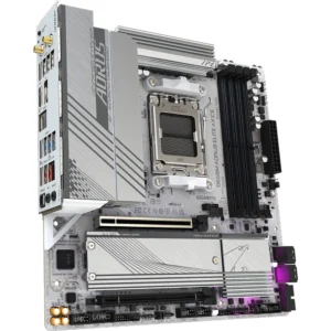 Материнская плата Gigabyte B650M Aorus Elite AX ICE B650M AORUS ELITE AX ICE R1.0 Micro-ATX, AMD AM5