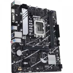 Материнская плата Asus PRIME B760M-K D4 90MB1DS0-M1EAY0 Micro-ATX, LGA 1700