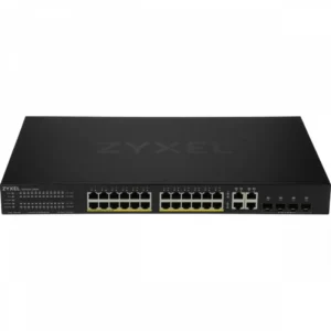 Коммутатор Zyxel GS1920-24HPv2 GS192024HPV2-EU0101F 1000 Base-TX (1000 мбит/с), 4 SFP порта