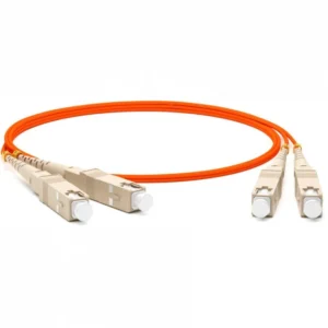 Оптический патч-корд Hyperline FC-D2-50-SC/PR-SC/PR-H-2M-LSZH-OR
