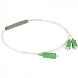 Аксессуар для оптических сетей GSL Сплиттер PLC 1x2 steel tube 0,9mm 1,5m G657 SC/APC PLC-1x2-steel-tube-0.9mm-1.5m-G657-SC/APC
