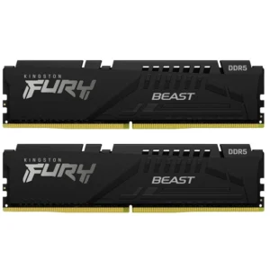 ОЗУ Kingston FURY Beast Black KF560C30BBEK2-32 DIMM, DDR5, 32 Гб (2 х 16 Гб), 6000 МГц
