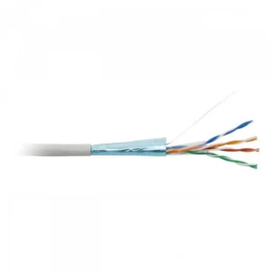 Кабель витая пара Hyperline FUTP4-C5E-S24-IN-PVC-GY-50