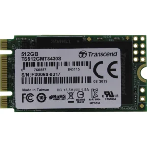 Жесткий диск Transcend TS512GMTS430S SSD (твердотельные), 512 ГБ, M.2, SATA