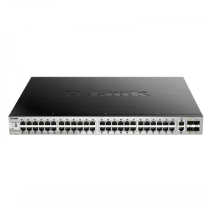 Коммутатор D-link DGS-3130-54PS DGS-3130-54PS/B2A 1000 Base-T (1000 мбит/с), 4 SFP порта