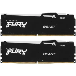 ОЗУ Kingston Fury Beast RGB KF556C36BBEAK2-16 DIMM, DDR5, 16 Гб (2 х 8 Гб), 5600 МГц