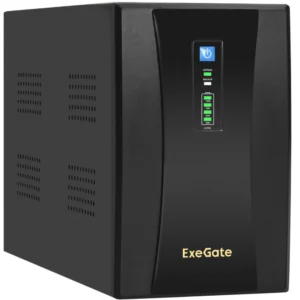 Источник бесперебойного питания ExeGate SpecialPro UNB-2000 EX292609RUS Линейно-интерактивные, Напольный (Tower), 2000 ВА, 1200 Вт