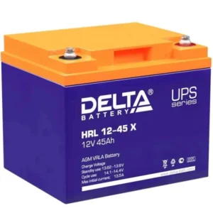 Сменные аккумуляторы АКБ для ИБП Delta Battery HRL 12-45 X 12 В