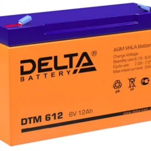 Сменные аккумуляторы АКБ для ИБП Delta Battery DTM 612 6 В