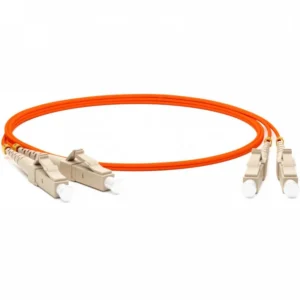 Оптический патч-корд Hyperline FC-AWS1/D-50-LC/PR-LC/PR-H-2M-LSZH-OR
