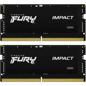 ОЗУ Kingston Fury Impact KF560S38IBK2-32 SO-DIMM, DDR5, 32 Гб (2 х 16 Гб), 6000 МГц