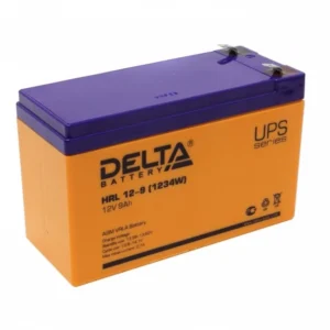 Сменные аккумуляторы АКБ для ИБП Delta Battery HRL 12-9 12V9Ah HRL 12-9 (1234W) 12 В