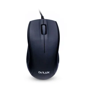 Мышь Deluxe DLM-375OUB Бюджетные, Проводная