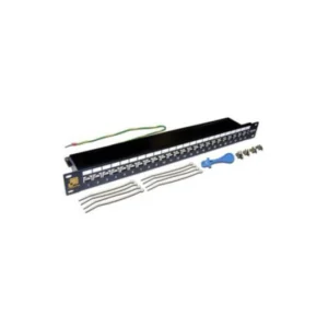 Патч-панель LANMASTER LAN-PPL24S6A 24 порта, STP, Cat. 6a
