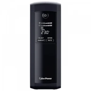 Источник бесперебойного питания CyberPower VP1600EILCD Линейно-интерактивные, Напольный (Tower), 1600 ВА, 960 Вт