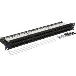 Патч-панель LANMASTER TWT-PP48/1U-U5E 48 портов, UTP, Cat. 5e