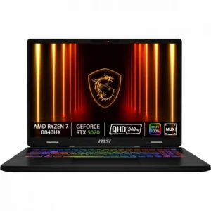 Ноутбук MSI Crosshair A16 HX D8WGKG-078XRU 9S7-15PL21-078 16 ", WQXGA 2560x1600 (16:10), AMD, Ryzen 7, 32 Гб, 1 ТБ, nVidia GeForce RTX 5070